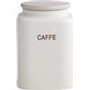 Brandani Barattolo Caffè in Porcellana Bianca e Tappo Bamboo - 1 kg