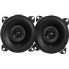 Infinity Alpha 403F Altoparlanti Coassiali Auto 100mm 4 Pollici 40W RMS Cono in Polipropilene Plus One Tweeter a Cupola Bilanciata PEI Audio Cristallino per Installazione Universale in Qualsiasi Auto