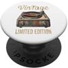 Lakelandwholesale1 Shirt Company Giradischi in vinile vintage 1974 retrò PopSockets PopGrip Adesivo