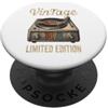 Lakelandwholesale1 Shirt Company Giradischi in vinile vintage 1976 retrò PopSockets PopGrip Adesivo