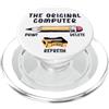 Old Pencil Designs with sarcasm and humo The Original Computer Sarcastico Divertente IT Tech Stampa Elimina PopSockets PopGrip per MagSafe