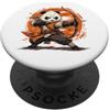 Tiro con l'arco Accessori Regalo Shirts Panda-Bear Arciere Arco e freccia Tiro con l'arco Arciere PopSockets PopGrip Adesivo