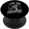 Mechanic I Am The Warranty Funny Craftsm Sono il meccanico di garanzia amante delle auto PopSockets PopGrip Adesivo