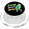 Parrot and Pet Bird Owners Crazy Amazon Parrot Lady - uccello proprietario acquerello PopSockets PopGrip per MagSafe