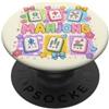 Cute Board Chinese Game Mahjong Player L Divertente Mahjong Amore Giocare Gioco Cinese Mahjong Perline Piastrelle PopSockets PopGrip Adesivo