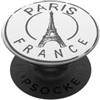 Paris VIVE LA FRANCE Store Vintage Retro Parigi Francia Torre Eiffel 14 luglio Tasca PopSockets PopGrip Adesivo