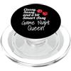 Funny Game Night Gifts Classy Sassy E Un po 'Intelligente Assy Gioco Night Queen Divertente PopSockets PopGrip per MagSafe