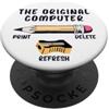 Old Pencil Designs with sarcasm and humo The Original Computer Sarcastico Divertente IT Tech Stampa Elimina PopSockets PopGrip Adesivo