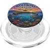 Happy Destiny Molokini Crater, Maui, Hawaii, HI, Stati Uniti d'America PopSockets PopGrip per MagSafe