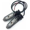 XMSBCBCZ Moto Indicatori Direzione Compatibile Con Honda NC700 NC 750 SX DCT CTX700 CBR650F CB650F CBR600RR Indicatore Direzione Motocicletta(Clear)