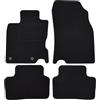 J&J AUTOMOTIVE Tappetini Velluto Nissan Qashqai J11 2014-2021 Su Misura