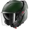 SHARK, Casco Moto Modulare OXO BLANK Dark Green Mat G02, S
