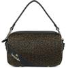 Braccialini Jinny Animalier Borsa a tracolla in materiale effetto cavallino fantasia leopardata, che unisce spirito audace e femminilità glam. Il design compatto e leggero è arricchito da dettagli in