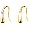 SLUYNZ 925 Orecchini a goccia in argento sterling a goccia per le donne adolescenti e ragazze a goccia orecchini a gancio piccolo orecchini, The size is 1.5cm*0.4cm, Argento sterling, Non conosciuto