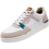 LEOSS ORIGINAL Scarpe Casual Sportive Uomo Scarpe da Corsa Uomo Leggere Traspiranti Confortevoli Ammortizzate Classiche Antiscivolo (Bianco, 42 EU, MU9575-2)