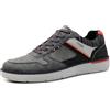 LEOSS ORIGINAL Scarpe Casual Sportive Uomo Scarpe Sneakers Basse Uomo Leggere Traspiranti Confortevoli Classiche Antiscivolo (Grigio, 42 EU, MU8843-4)