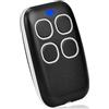 ECHOBUY Telecomando per porta del garage, telecomando con codifica Rolling universale con frequenze da 433,92 MHz a 868 MHz, trasmettitore manuale programmabile, compatibile con Hörmann, Marantec, Novoferm