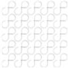 DAVIDJAMESCLARKE 25 pezzi ganci da appendere s, s ganci di plastica, s ganci con fibbia di sicurezza, bianco, per cucina, bagno, camera da letto, ufficio, giardino