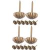 JECOMPRIS 200 Pcs Mobili Decorative Tappezzeria Divano Puntine Tappezzeria Per Mobili Decorazione Tappezzeria Puntine Tappeto Decorativo Puntine Tappezzeria Tack Per Mobili