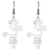 VASSAGO Collana con fiore di loto Om per donne e ragazze, con ciondolo a forma di fiore di loto, con ciondolo a forma di fiore di loto, in acciaio inossidabile, gioiello spirituale regalo buddismo (F)