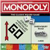 Monopoly Gioco da tavolo con vassoio portaoggetti e gettoni più grandi, lingua inglese, gioco da tavolo irlandese