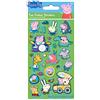 Paper Projects 01.70.06.154 - Adesivi riutilizzabili con motivo Peppa e George Pig, 19,5 x 9,5 cm
