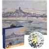 Panda Hug Gifts Puzzle di Vetheuil in Winter di Claude Monet, Puzzle d'arte da 1000 pezzi, per adulti, collezione museale, dipinti famosi (Vetheuil in inverno)
