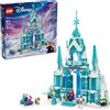LEGO Disney Frozen, set da costruzione per bambini, castello delle principesse con Anna ed Elsa, mini bambole, idea regalo per ragazze, ragazzi e fan del cinema dai 6 anni in su, 43244