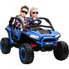Macchina Elettrica per Bambini 2 Posti 24V 4 Motori, Auto Elettrica Bambini 3-8