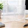 VISION MEDIA 10 pezzi x PS3 Clear - Custodia di ricambio originale - Dorso 15 mm (10)
