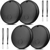 Gbformat 4PCS GbformatAir Tracker Tag Android Smart Tag, Smart TrackerTag Localizzatore GPS per Android Funziona con Google Dov'è App Bluetooth Tracker Compatibile con Trova Dispositivo per Chiavi/Portafogli
