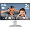 msi Monitor PC - MSI - 23,8 - FHD - 100Hz - Pannello VA - 1ms - Bianco - PRO MP2412W