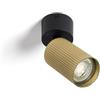 LEDKIA LIGHTING LEDKIA Applique da Soffitto Alluminio Aritz 1 Faretto Oro