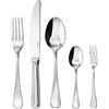 Sambonet Set di Posate, 30 Pezzi - Posate Contour in Acciaio Inox 18/10