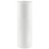 Generico Vaso Cilindro in Ceramica Bianca, Forma Cilindrica, Stile Moderno, Diametro 10 cm, Altezza 30 cm