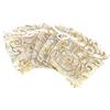 YFZYT 100 Pezzi Sacchetti Bustina Organza Portaconfetti per Nozze Regalo Caramella Partito Gioielli - 7x9 cm/2.76x3.54 pollici, Bianca#1