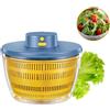 Ulable Centrifuga Automatica per Insalata, USB, Senza Fili, 4000 ml, per Frutta, Verdura, insalatiera, per servire, drenaggio rapido, Aiuto da Cucina in Colori alla Moda, Lunga disponibilità, Blu