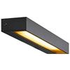 SLV lampada a plafone da parete PEMA® WL/stradelli, ingressi, faretto LED esterno, lampada a plafone da esterno, lampada da giardino / IP54 3000K 7,7W 450lm antracite 110 gradi