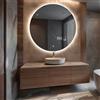 FORAM Specchio LED sala da Bagno Retroiluminato con illuminazione 90x90cm Elsie - su Misura - Personalizzabile - moderno specchi con illuminazione, retroilluminato