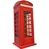 Money Boxes Salvadanaio Metal Cabina Telefonica Britannica Rossa / da Gran Bretagna Regno Unito / Souvenir da Londra Inghilterra / per Bambini e Adulti di Tutte Le età