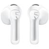 SoundPEATS Air6 HS Cuffie Bluetooth 6.0 Semi-in-Ear, LDAC Hi-Res, Driver 13mm, 45 Ore Autonomia, Ricarica Rapida, 2MIC ENC, IPX5, Leggeri 4g - Bianco