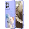 UPLAI Cover per Motorola Edge 50 Neo/Moto ThinkPhone 25, Ultra Sottile Silicone Liquido Antiurto Custodia con Modello di Pittura 3D, Premio Morbido Fodera Fibra, Elegante Carino Caso. P9