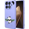 UPLAI Cover per Xiaomi 15T Pro 5G, Ultra Sottile Silicone Liquido Antiurto Custodia con Modello di Pittura 3D, Premio Morbido Fodera Fibra, Elegante Carino Caso. P1