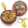 Harry Potter Official Deck The Great Hall, ornamento natalizio con cappello e portachiavi all'interno, taglia unica, zinco, senza pietre preziose