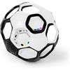 Bright Starts, Oball Grippin' Goals Sonaglio Pallone da Calcio - Nero & Bianco, Giocattolo Facile da afferrare per Neonato e Up