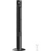 Cecotec - Ventilatore a torre EnergySilence 9090 Skyline Ionic da 119 cm, 45 W, ionizzatore, schermo LED touch, telecomando, 3 modalità e velocità, timer 12 ore, oscillazione 70º,Altezza 47,Grigio
