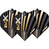 WINMAU Voli di Freccette - Michael Van Gerwen - Prism Delta MvG Extra Spesso 100 Micron - 1 Set per Confezione (3 Voli di Freccette in Totale) - Accessoires de fléchettes professionnelles