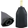 REBECASKYENS glacette vino refrigerante, refrigeratore per bottiglie vino, raffredda bottiglie vino, nero, per campeggio, picnic, feste, vacanze, compleanni, barbecue