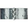 Alberts 341541 Cerniera, larga, da saldare, acciaio, grezzo, 50 x 120 mm