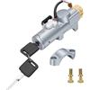 PENGNAQP bloccasterzo Per Nissan Per Qashqai J10 2010-2014 | D8700-JD000 D8700-JD02A Interruttore di blocco accensione auto con 2 chiavi